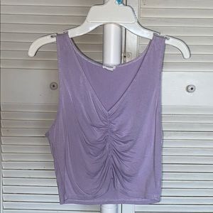 Lilac Crop Top